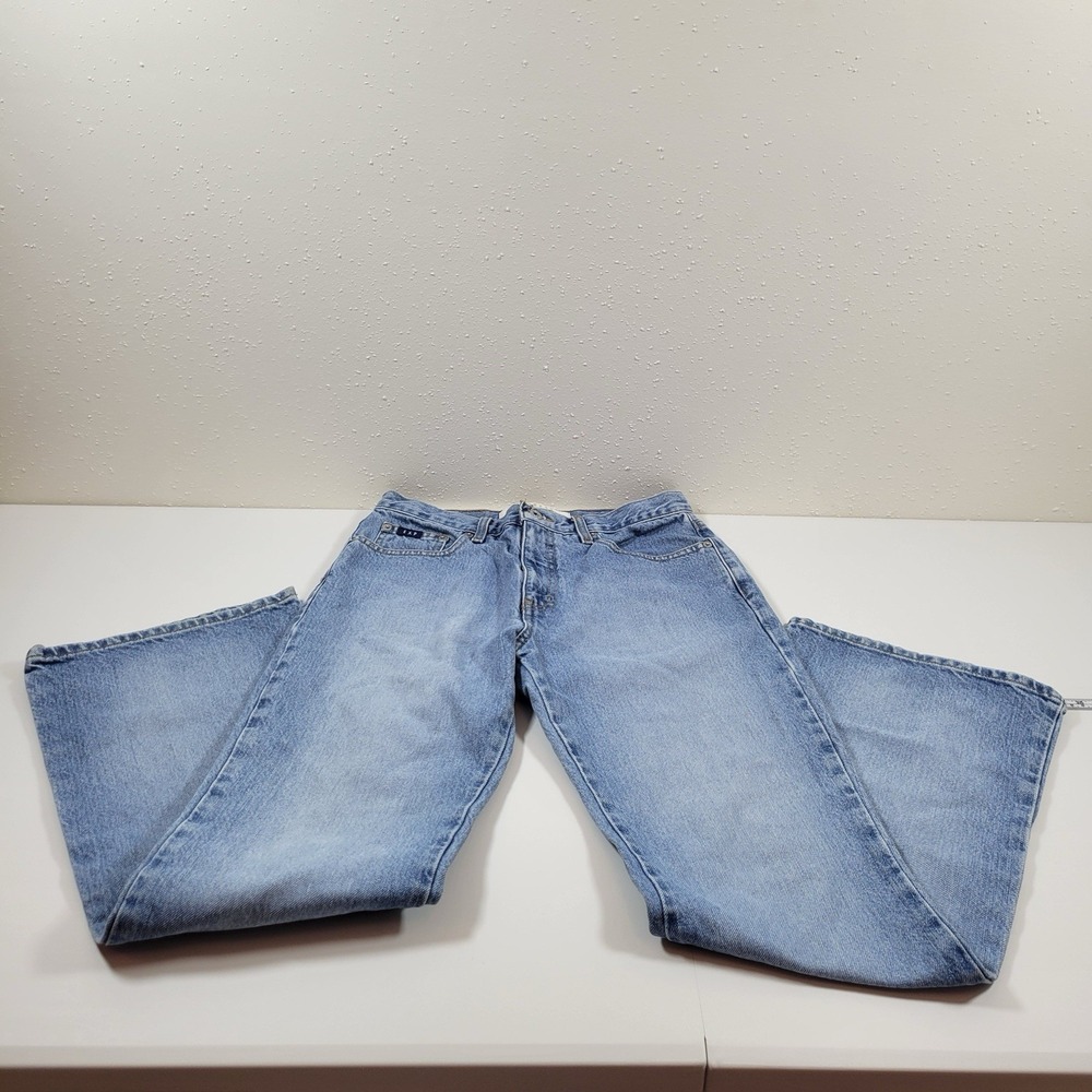 Vintage Express Bleus Women's Jeans Extreme‎ Flare Size 7/8 Blue